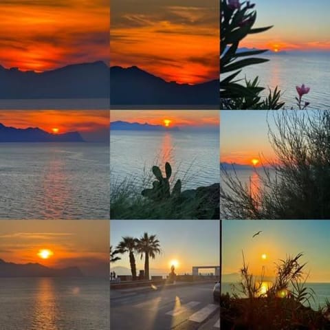 Natural landscape, Sea view, Sunrise, Sunset
