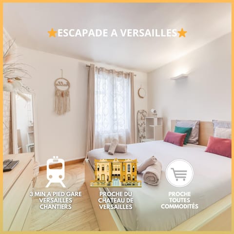 Bed, Photo of the whole room, Bedroom, Text overlay, towels
