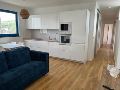 Kitchen or kitchenette, Living room, Dining area, dishwasher, oven, stove