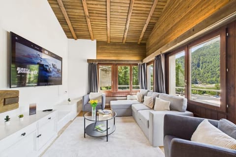 Family & friends cabin in Saas-Fee Cabin in Saas-Fee