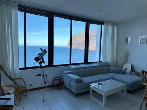 Natural landscape, Seating area, Sea view