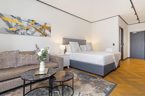 Living room, Bedroom