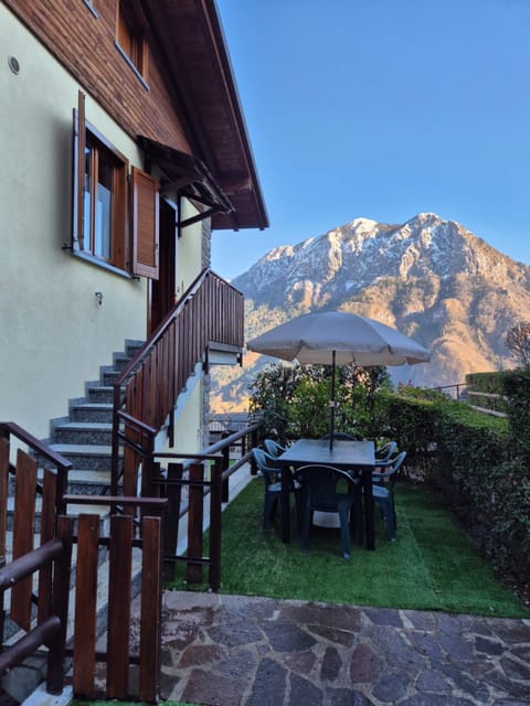Property building, View (from property/room), Dining area, Mountain view