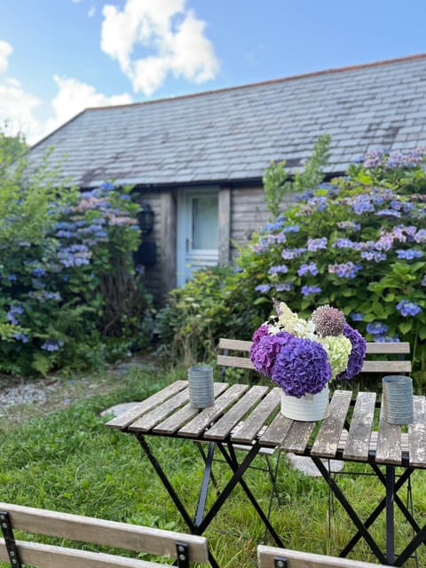 Property building, Spring, Day, Garden, Dining area