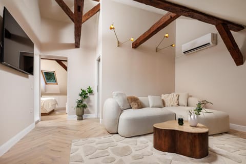 TV and multimedia, Living room, Photo of the whole room, Seating area, Evening entertainment, Family, air conditioner