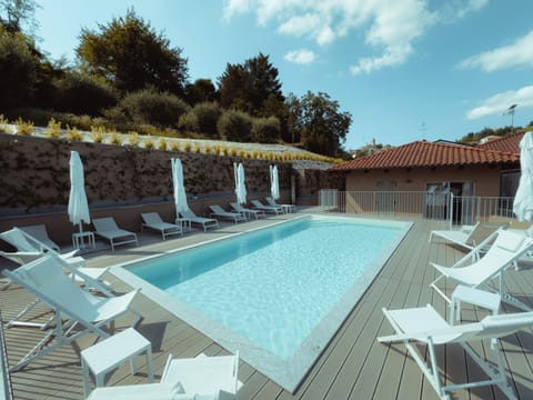 Pool view, Swimming pool, sunbed