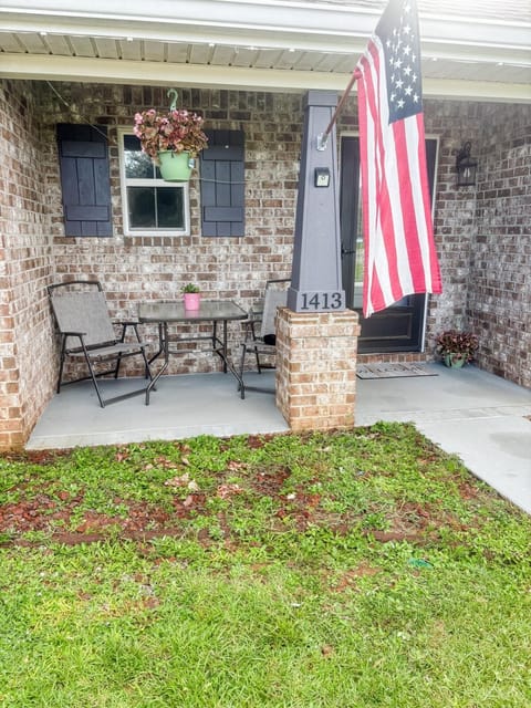 Property building, Patio