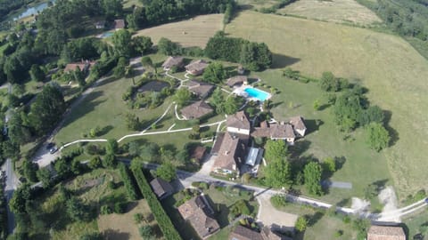 Property building, Natural landscape, Bird's eye view