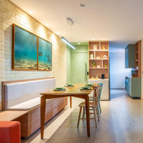 Living room, Dining area