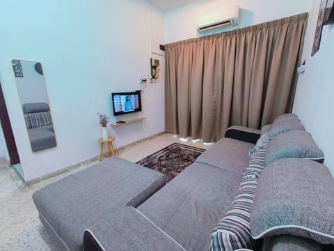 Living room, air conditioner