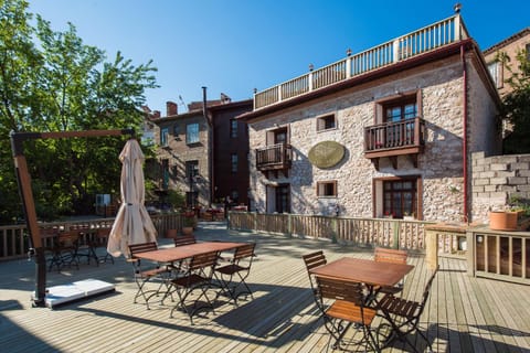 Property building, Patio, Day, View (from property/room), Balcony/Terrace