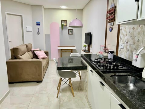 Kitchen or kitchenette, Living room