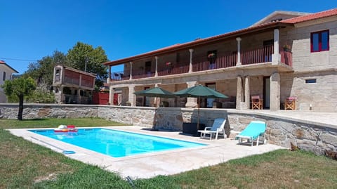 Property building, Pool view, Swimming pool, sunbed