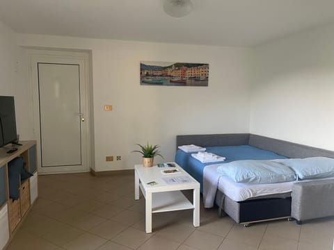 Bed, TV and multimedia, Living room