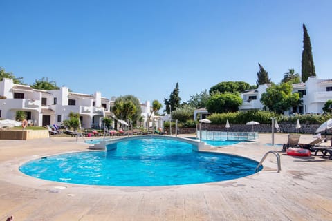 Property building, Living room, Swimming pool