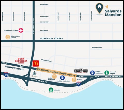 Historic Salyards Mansion by Heirloom Boutique Collection Hotel in Duluth