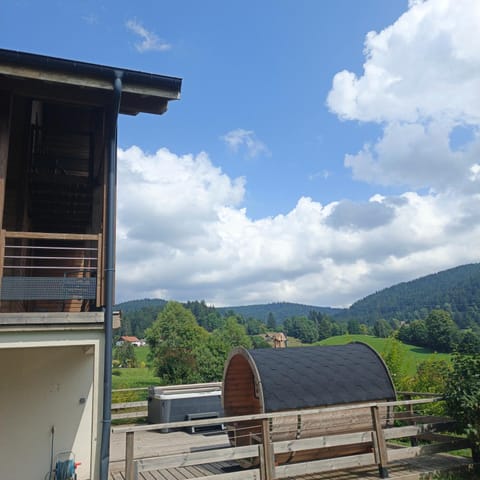 Chalet Bois le Havre du sotrè Gérardmer Sauna panoramique jacuzzi 14 personnes et 1 bébé Chalet in Gérardmer
