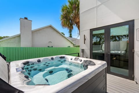 Wave Haven Villas - 2 Luxury Villas - 3BR 3 and a Half BA Each - Sleeps 8 Per Unit - Hot Tub - Across from Beach - Rocket and Beach Views Villa in Cocoa Beach