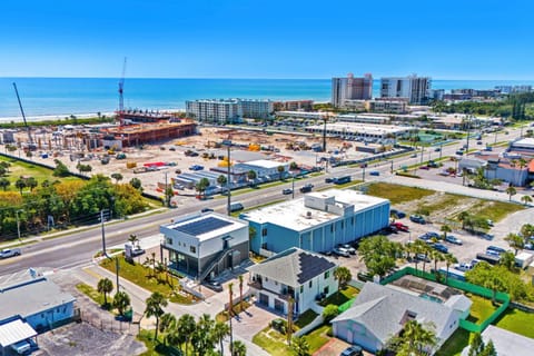 Wave Haven Villas - 2 Luxury Villas - 3BR 3 and a Half BA Each - Sleeps 8 Per Unit - Hot Tub - Across from Beach - Rocket and Beach Views Villa in Cocoa Beach