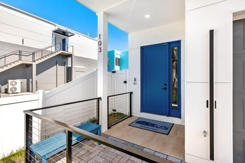 Wave Haven Villas - 2 Luxury Villas - 3BR 3 and a Half BA Each - Sleeps 8 Per Unit - Hot Tub - Across from Beach - Rocket and Beach Views Villa in Cocoa Beach