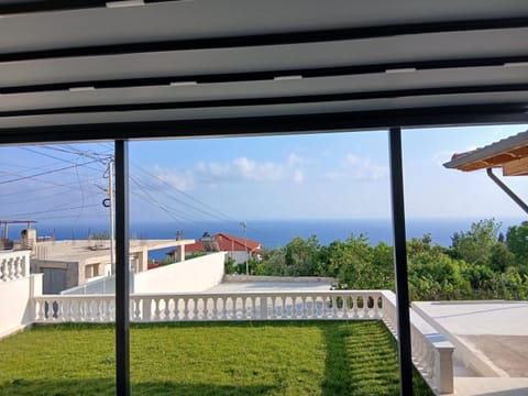 Property building, Day, View (from property/room), Balcony/Terrace, Mountain view, Sea view