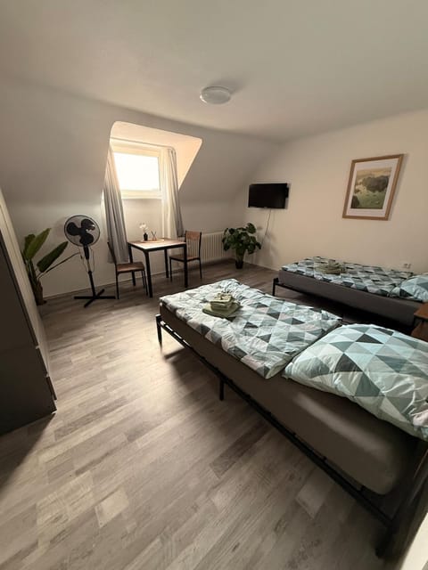 Bed, TV and multimedia, Living room, Photo of the whole room, Bedroom