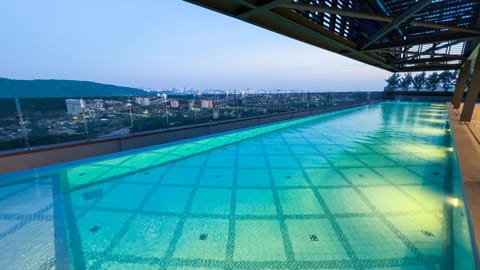 Pool view, Swimming pool