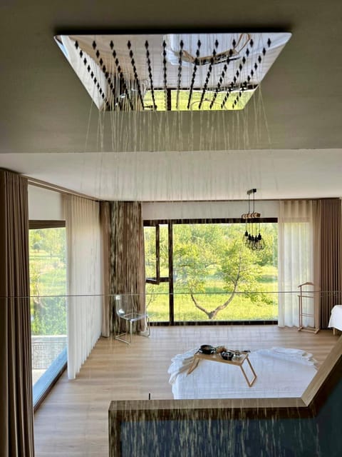 Shower, Natural landscape, Photo of the whole room, Bedroom, Mountain view