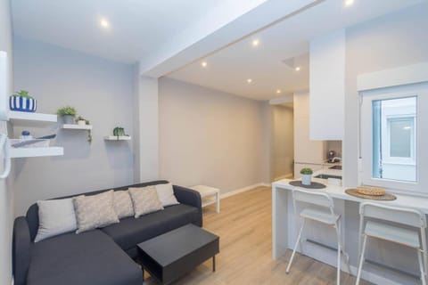 Kitchen or kitchenette, Living room