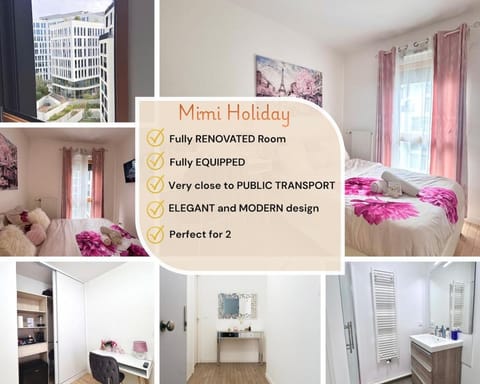 Premium Room Paris La Défense Arena Vacation rental in Paris