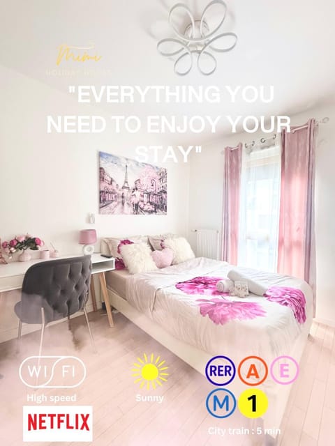 Premium Room Paris La Défense Arena Vacation rental in Paris