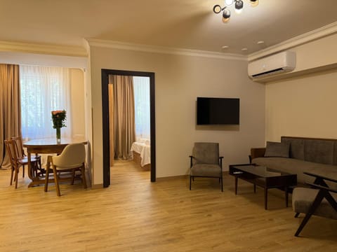 TV and multimedia, Living room, Seating area, air conditioner