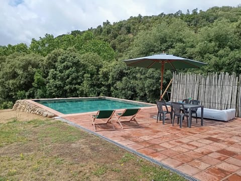 Property building, Living room, Swimming pool
