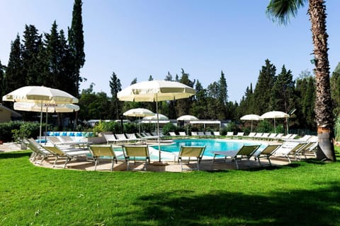 Pool view, Swimming pool, sunbed