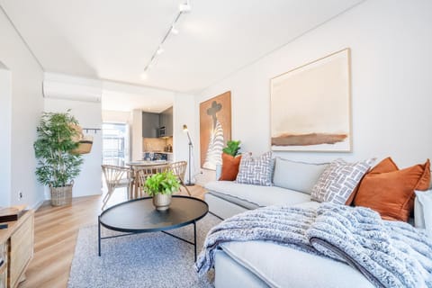 Living room, Seating area, air conditioner