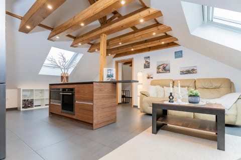 Kitchen or kitchenette, Living room, Photo of the whole room, stove