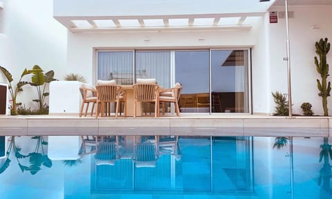 Patio, Day, Pool view, Swimming pool