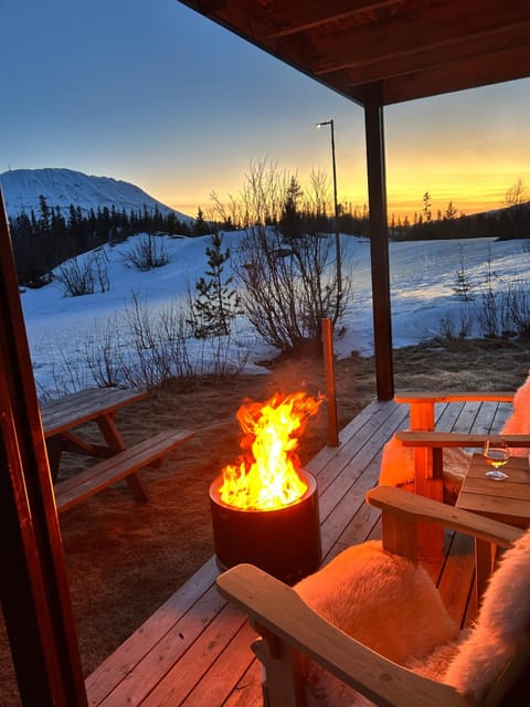 Mountain view, Sunset