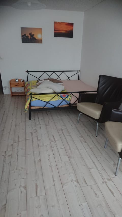 Bed, Living room, Photo of the whole room, Seating area, Bedroom