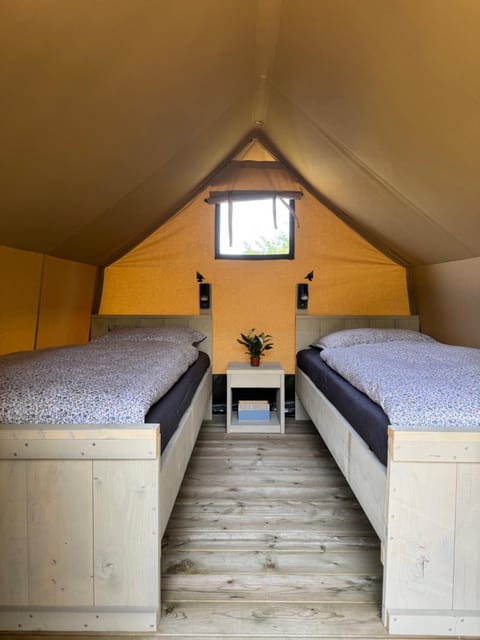 Luxus zelten Im Heide Resort Luxury tent in Nettetal