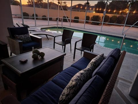 Patio, Other, Seating area, Pool view, Swimming pool, sunbed