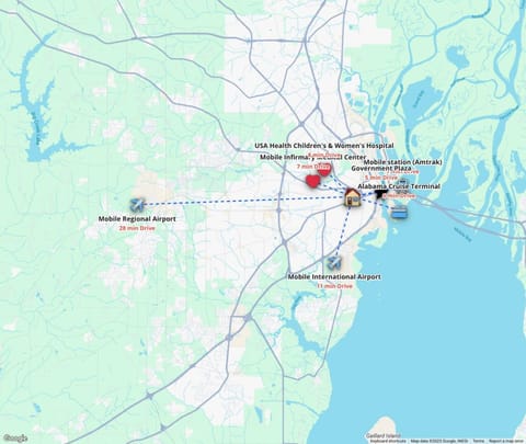 Midtown Guest House Apartment in Mobile