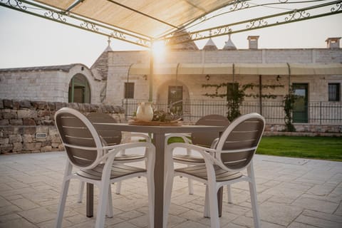 Property building, Patio
