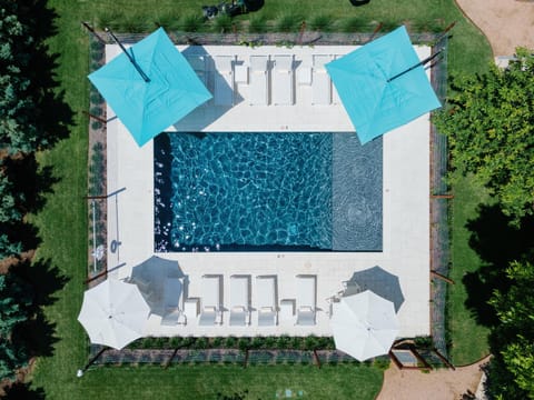 Day, Bird's eye view, Pool view, Swimming pool, sunbed