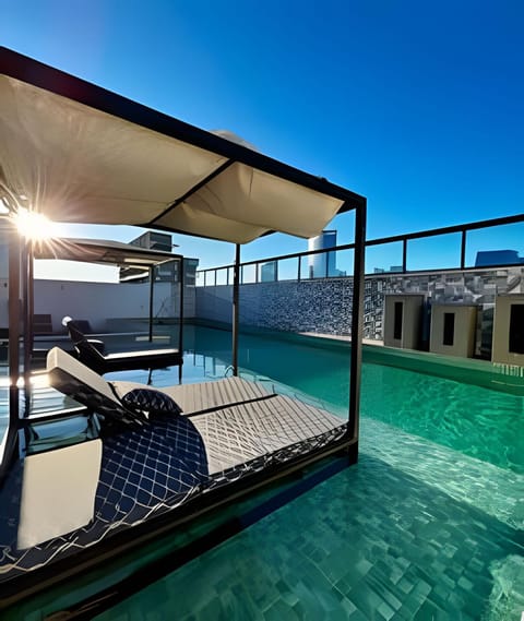 Bird's eye view, Balcony/Terrace, City view, Pool view, Swimming pool