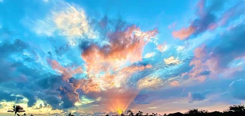Patio, View (from property/room), Balcony/Terrace, Sunset