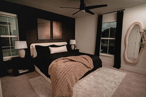 Bed, Bedroom