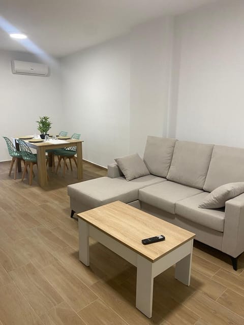 Dining area, air conditioner