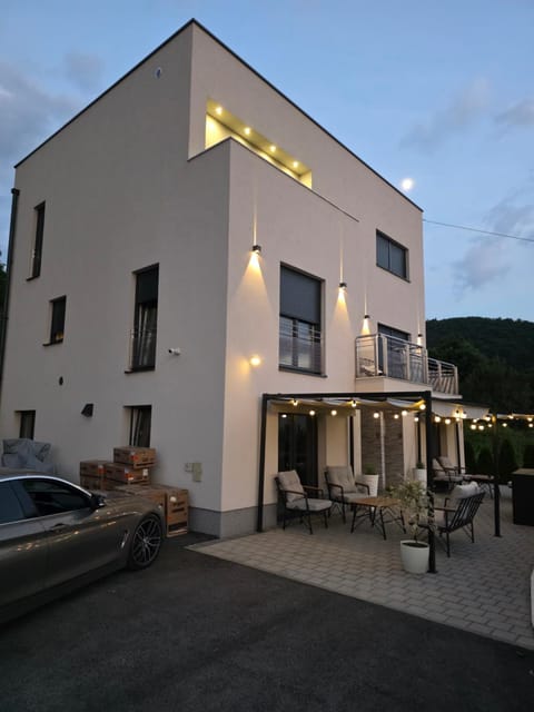 Property building, Patio, Parking