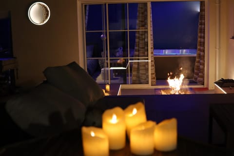Night, Garden view